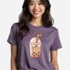 Brown t-shirt Front-05