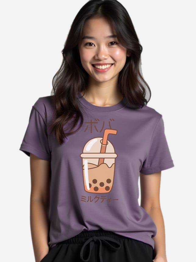 Brown t-shirt Front-05